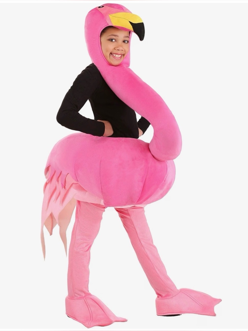 Kids Small size 6/7 Flamingo Costume pink silly cute Halloween